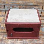 Antieke mahonie houten stoof, eind 19e eeuw., Antiek en Kunst, Antiek | Woonaccessoires, Ophalen of Verzenden