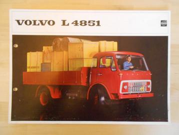 Volvo L4851 Brochure ca 1964 – L 4851 beschikbaar voor biedingen