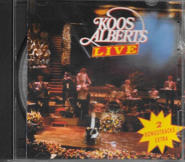 CD Koos Alberts, Cd's en Dvd's, Cd's | Nederlandstalig, Zo goed als nieuw, Levenslied of Smartlap, Ophalen of Verzenden
