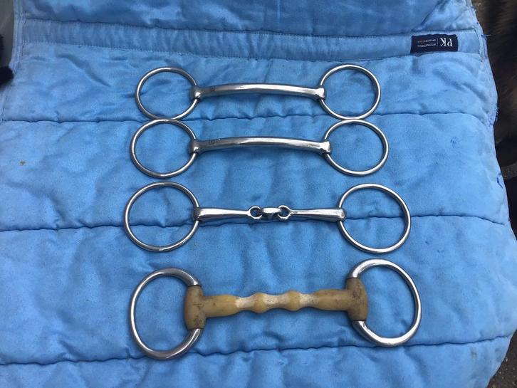 Div bitten 13,5 en 12,5, Dieren en Toebehoren, Paarden en Pony's | Hoofdstellen en Tuigage, Ophalen of Verzenden