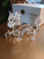 Swarovski 2 draken, Verzamelen, Swarovski, Ophalen of Verzenden, Zo goed als nieuw, Figuurtje
