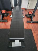 Flatbench vlakke bankje, Sport en Fitness, Fitnessmaterialen, Ophalen, Zo goed als nieuw, Fitnessbank