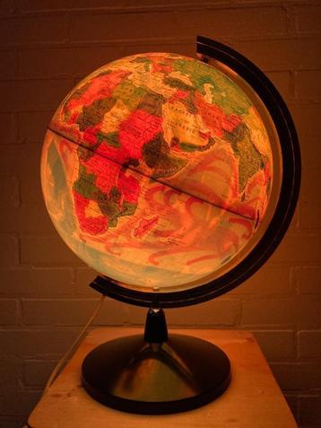 Wereldbol met verlichting van Tecnodidattica Italy Ø30 cm  beschikbaar voor biedingen