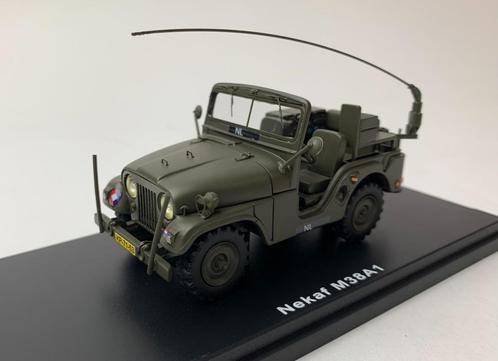 Scale Master 1:43 Nekaf M38A1 Radowagen legergroen dicht - r, Hobby en Vrije tijd, Modelauto's | 1:43, Nieuw, Auto, Overige merken