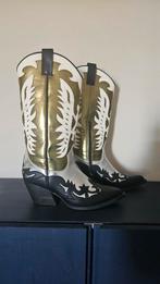 Groene Metallic Cowboy Laarzen - Western Stijl, Lage of Enkellaarzen, Ophalen of Verzenden, Groen, Onbekend