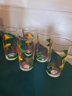 Vintage limonade glazen, Ophalen of Verzenden, Zo goed als nieuw, Overige typen