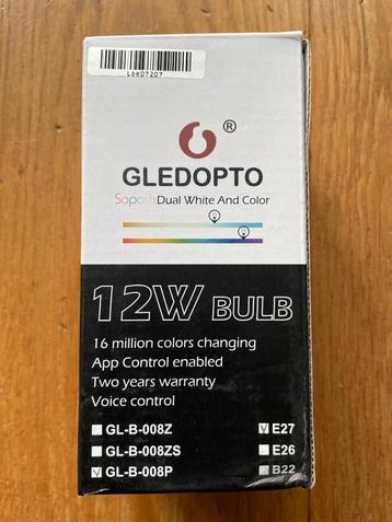 Gledopto Dual White and Color 12W beschikbaar voor biedingen