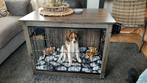 Hondenbench Houten cover 83 cm Puppy Bench Hond + Benchmat, Nieuw, Ophalen of Verzenden
