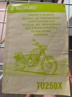 Handleiding Suzuki TU250X, Ophalen of Verzenden