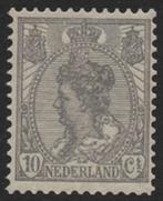 81 POSTFRIS Cat. € 90,- ( Wilhelmina 1922 wijde arcering ), Postzegels en Munten, Postzegels | Nederland, Verzenden, T/m 1940