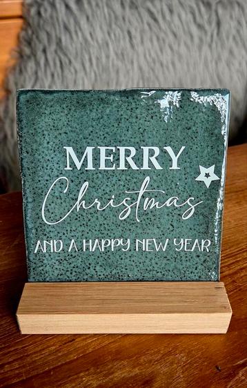 Kersttegeltje, kerstcadeau,  tegeltjes, tegels, kerst beschikbaar voor biedingen