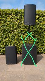 2*Alto Pro TS315 15 inch actieve fullrange luidspreker, Overige typen, Zo goed als nieuw, 120 watt of meer, Ophalen