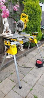 DeWalt afkortzaag + onderstel, Ophalen, Gebruikt, DeWALT, Afkortzaag