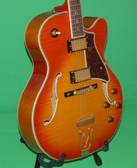 London City Constellation Vintage Sunburst, Muziek en Instrumenten, Snaarinstrumenten | Gitaren | Elektrisch, Nieuw, Hollow body
