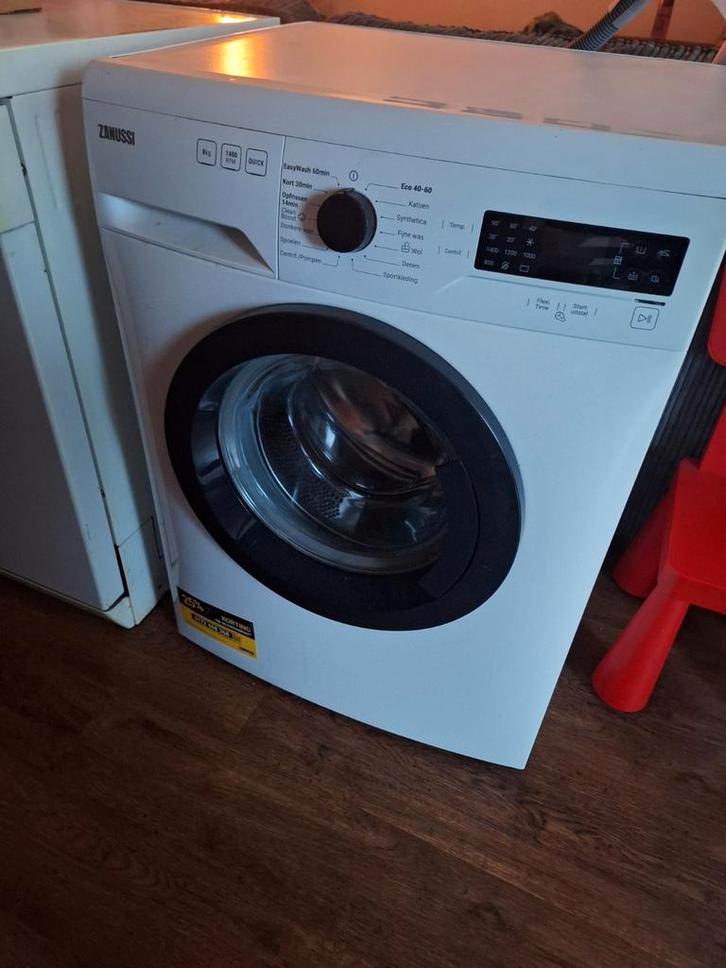 Zanussi Pisa, 1400 toeren, 8kg (deurtje kapot), Witgoed en Apparatuur, Wasmachines, Gebruikt, 8 tot 10 kg, 85 tot 90 cm, 1200 tot 1600 toeren