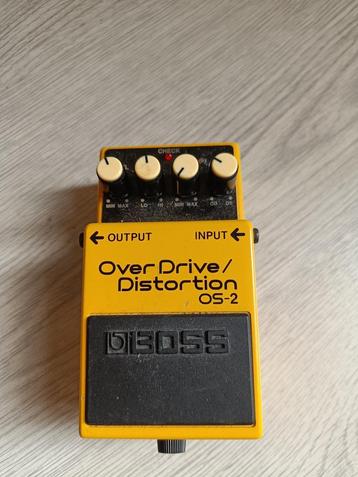 Boss Overdrive / Distortion OS-2 beschikbaar voor biedingen