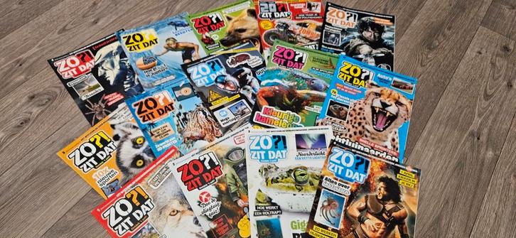 Tijdschrift Zo Zit Dat !? jaargang 2014,14 stuks, Boeken, Tijdschriften en Kranten, Gelezen, Wetenschap en Natuur, Ophalen of Verzenden