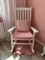 Schommelstoel met kussens, Kinderen en Baby's, Kinderkamer | Tafels en Stoelen, Ophalen, Gebruikt, Stoel(en)