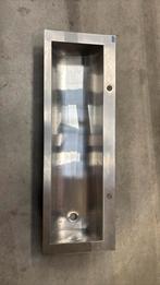 Wastrog wasbak was trog rvs spoelbak, Ophalen, Nieuw, Rvs, Wastafel