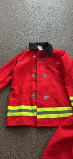 Brandweer pak met helm carnaval maat 128, Ophalen of Verzenden, 122 t/m 128, Jongen of Meisje