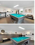 Complete biljartkamer Wilhelmina, Sport en Fitness, Biljarten en Poolen, Ophalen, Zo goed als nieuw, Biljarttafel