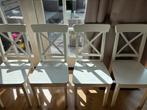 Ikea stoelen Ingolf, Huis en Inrichting, Stoelen, Ophalen, Gebruikt, Wit, Vier