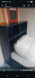 Tienerbed met ombouwkast, Ophalen, Zo goed als nieuw, Tweepersoons