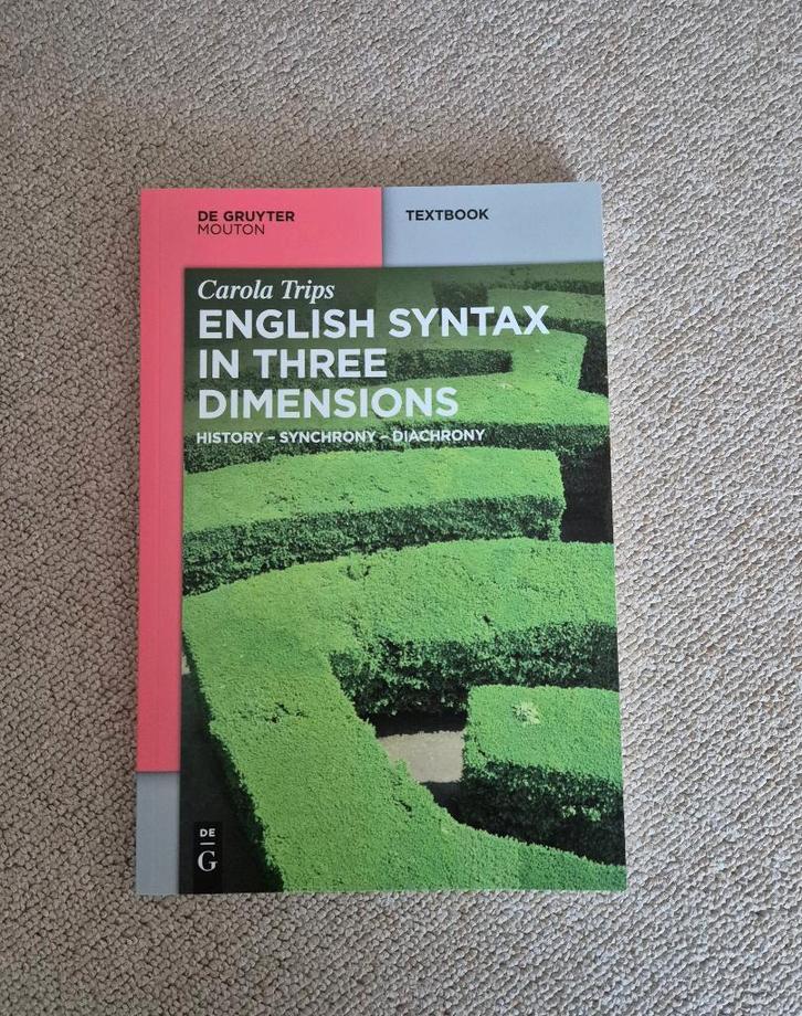 English Syntax in Three Dimensions, Boeken, Studieboeken en Cursussen, Zo goed als nieuw, WO, Alpha, Ophalen of Verzenden