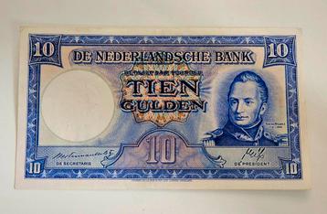 10 gulden 1945 - Zeer mooi exemplaar! beschikbaar voor biedingen