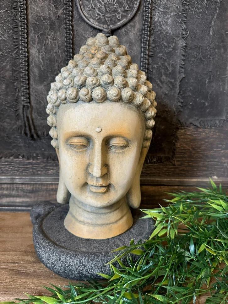 Boeddha beeld keramisch, Huis en Inrichting, Woonaccessoires | Boeddhabeelden, Nieuw, Ophalen of Verzenden