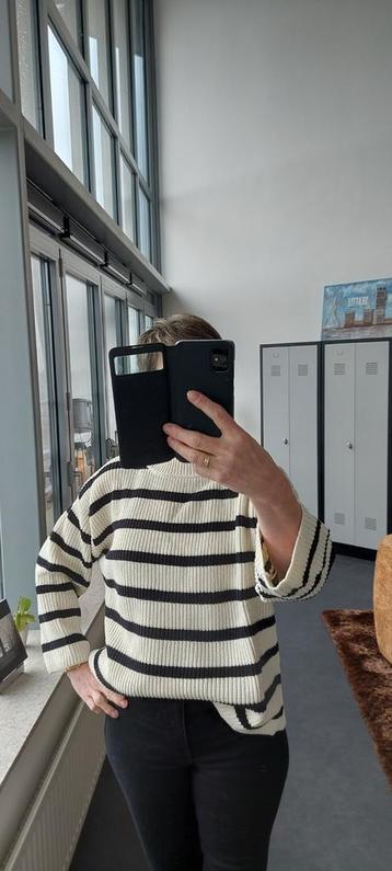 H&M Streepjes Trui - Maat M beschikbaar voor biedingen