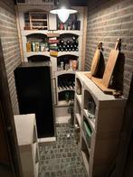 Wijnopslag modulair van gemalen marmer, Ophalen, Overige materialen, Zo goed als nieuw, 25 flessen of meer