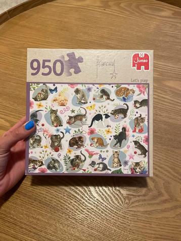 Jumbo Puzzel - 950 Stukjes - Katten beschikbaar voor biedingen