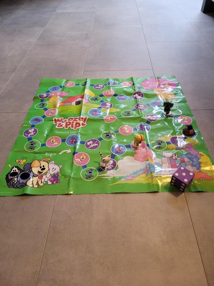 Woezel en Pip tikkertje spelen bordspel, Kinderen en Baby's, Speelgoed | Educatief en Creatief, Zo goed als nieuw, Ophalen of Verzenden