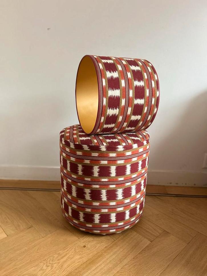 Handgemaakte Lampenkappen, Kussens & Poefjes, Huis en Inrichting, Lampen | Lampenkappen, Nieuw, Minder dan 25 cm, Rond, Ophalen of Verzenden