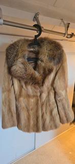 Echte bontjas Beyer, Ophalen of Verzenden, Zo goed als nieuw, Maat 38/40 (M), Bruin