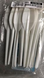 Wegwerp Lichtgewicht mes / lepel - lengte 16.5 cm x 62 stuks, Ophalen of Verzenden, Zo goed als nieuw, Overige typen