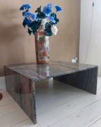 Zware vierkante marmeren tafel – volledig marmer vintage, Antiek en Kunst, Ophalen