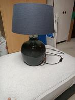 Mooie blauwe schemerlamp merk Riverdale, Ophalen, Zo goed als nieuw, Overige materialen, 50 tot 75 cm