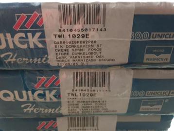 Verschillende soorten QUICK STEP laminaat (rest) beschikbaar voor biedingen