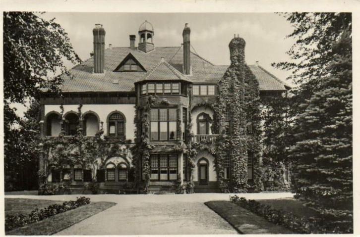 Zendingscentrum, Baarn - 1949 gelopen, Verzamelen, Ansichtkaarten | Nederland, Gelopen, Utrecht, Voor 1920, Ophalen of Verzenden