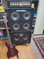 Complete Bas set, Ophalen, Gebruikt, Basgitaar, 100 watt of meer