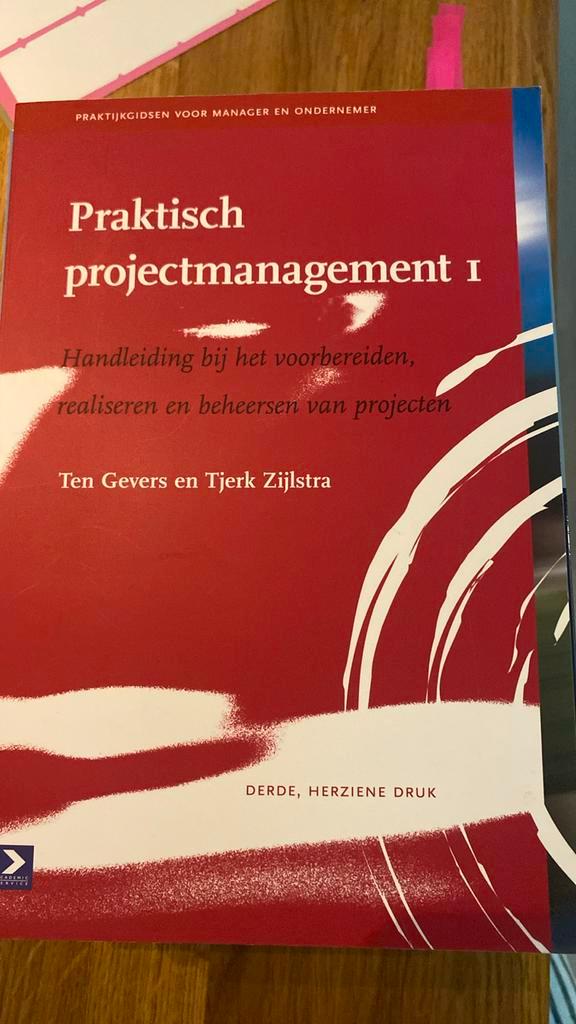Praktisch projectmanagement, Boeken, Wetenschap, Zo goed als nieuw, Ophalen of Verzenden
