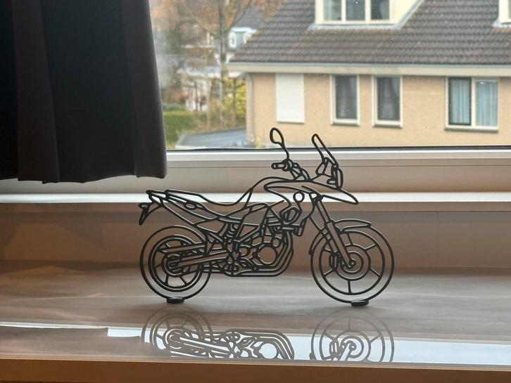 BMW F 650 GS 2010 motor decoratie, Motoren, Accessoires | Overige, Zo goed als nieuw, Ophalen of Verzenden