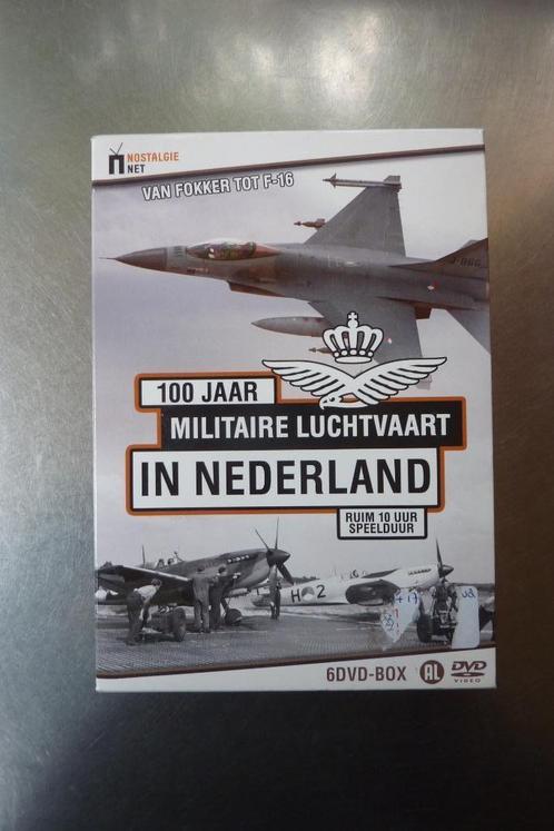 100 Jaar Militaire Luchtvaart In Nederland, Cd's en Dvd's, Dvd's | Documentaire en Educatief, Boxset, Alle leeftijden, Ophalen of Verzenden