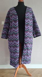 WAUW Lang Vest Maat M - Paars Roze Blauw Zwart, Kleding | Dames, Maat 38/40 (M), Blauw, Ophalen of Verzenden, WAUW