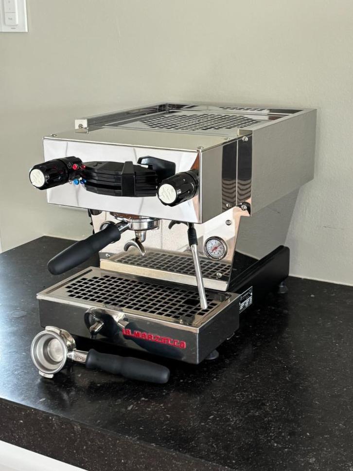 La Marzocco Linea Mini Rvs  Nieuwstaat Vol onderhoud, Witgoed en Apparatuur, Koffiezetapparaten, Zo goed als nieuw, Ophalen of Verzenden
