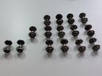 Fleischmann HO AC assen 24 en 25 mm (27 stuks), Wisselstroom, Fleischmann, Overige typen, Ophalen of Verzenden