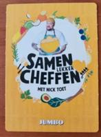 Jumbo samen lekker cheffen kaartjes, gratis, Verzamelen, Supermarktacties, Jumbo, Ophalen of Verzenden