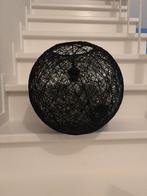 Zwarte hanglamp, Huis en Inrichting, Lampen | Hanglampen, Ophalen of Verzenden, Zo goed als nieuw, Stof, 50 tot 75 cm